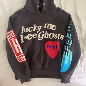 Lucky me I see ghosts Kanye hoodie